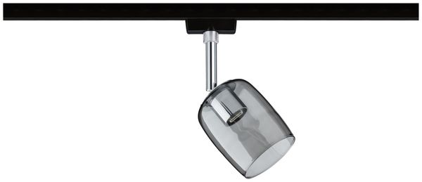 Paulmann 96967 URail Spot Blossom Schwarz/Matt Rauchglas max. 1x10W G9 ohne Leuchtmittel