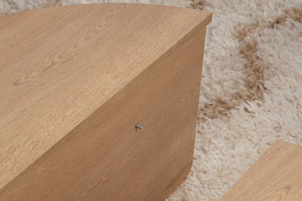 Skye Decor Couchtisch 100% MELAMINE COATED PARTICLE BOARD, 30 cm x 60 cm x 90 cm D1903 Bild 6