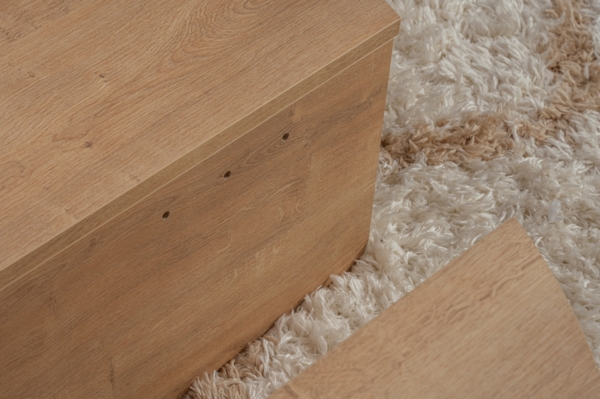 Skye Decor Couchtisch 100% MELAMINE COATED PARTICLE BOARD, 30 cm x 60 cm x 90 cm D1903 Bild 7