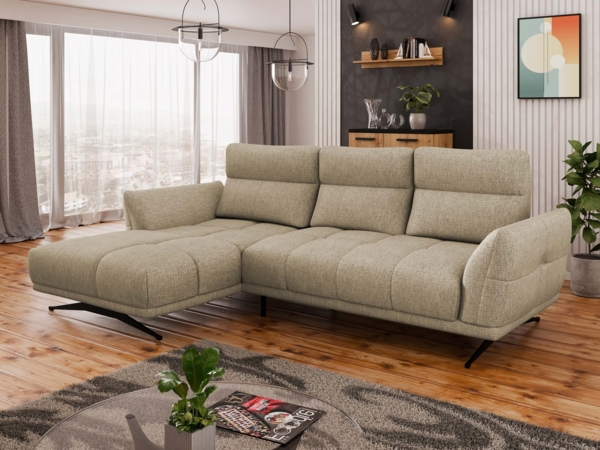 Ecksofa Govello (Farbe: Sorella 13, Seite: Links LC-2R)