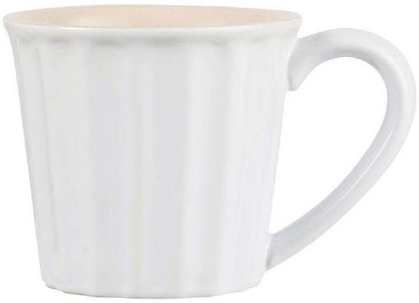 Tasse Kaffeetasse Becher Kaffeebecher 270ml Mynte Keramik Ib Laursen 2041 weiß 11