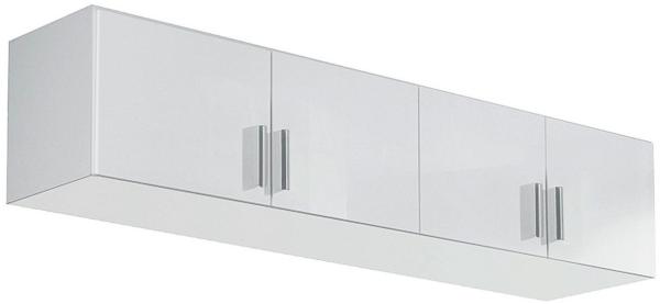 Schrankaufsatz Chile / Celle, Holzwerkstoff, Weiß, 181 x 39 x 54 cm