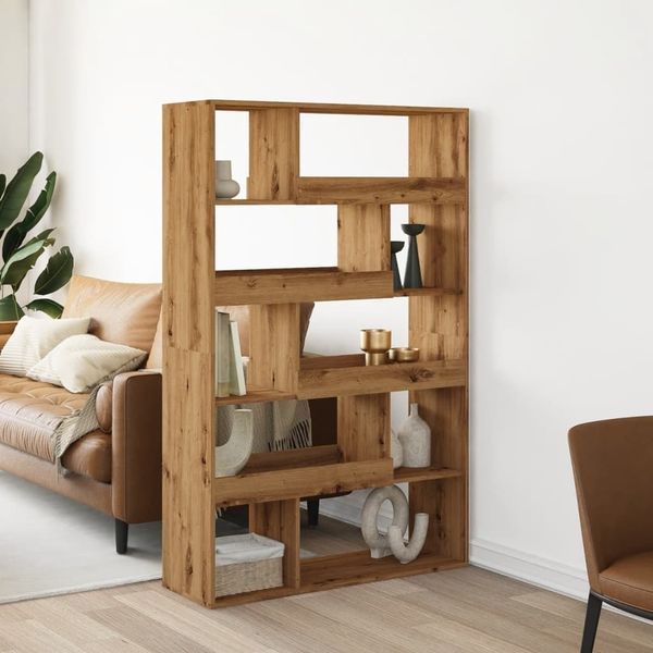 vidaXL Bücherregal Artisan-Eiche 100x33x156,5 cm Holzwerkstoff 3309347