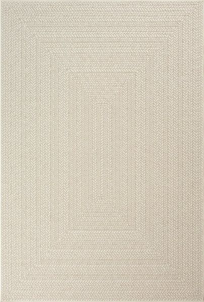 the carpet Teppich Kansas, rechteckig, Höhe: 1 mm, moderner robuster In und Outdoor Teppich Jute Look