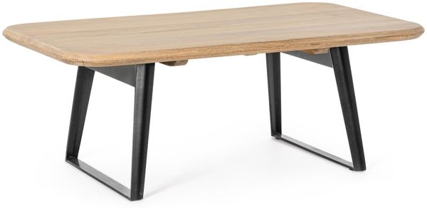 Couchtisch Nashik aus Mangoholz, 118 cm