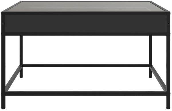 vidaXL Couchtisch mit Infinity-LED Schwarz 70x50x41 cm 847682 Bild 5