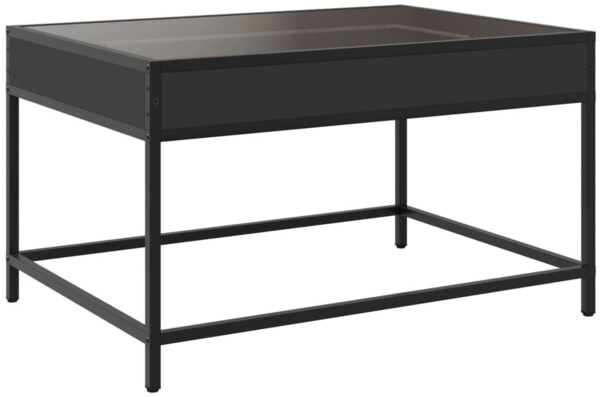 vidaXL Couchtisch mit Infinity-LED Schwarz 70x50x41 cm 847682 Bild 7