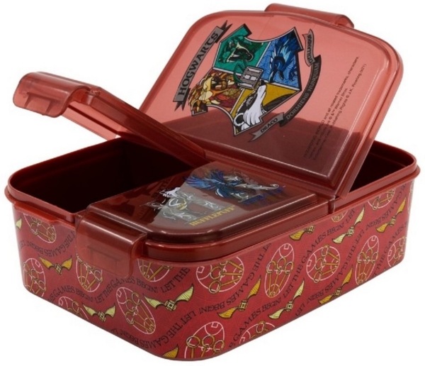 Harry Potter Kinder Brotdose – Lunchbox mit 3 Fächern & tollem Design
