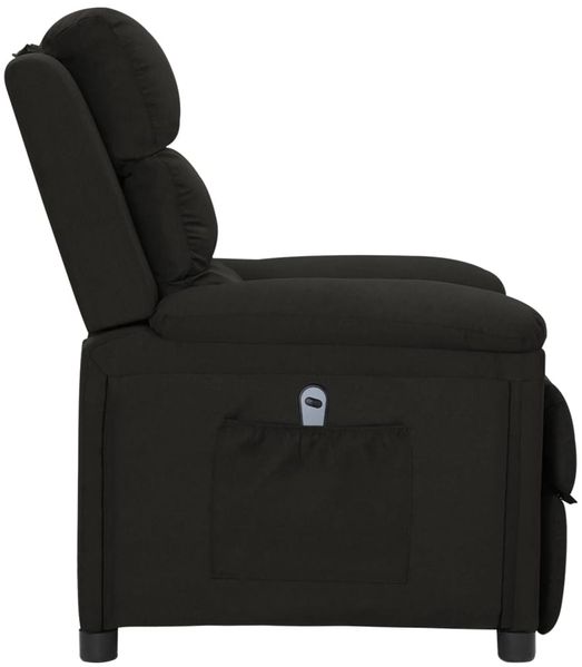 vidaXL Relaxsessel Elektrisch Schwarz Stoff [3098965] Bild 4