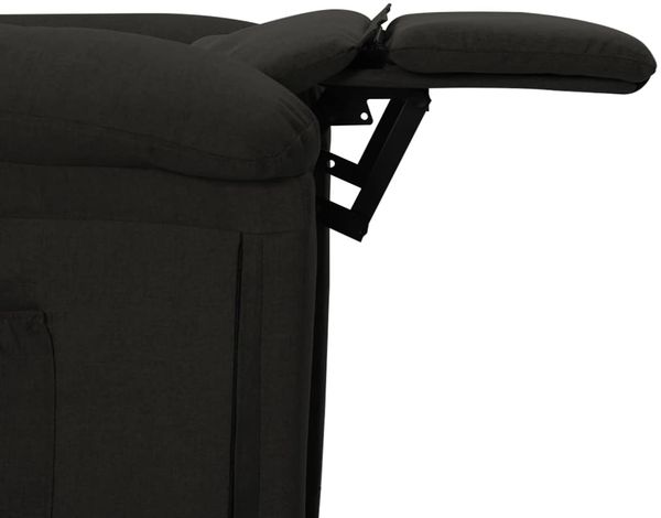 vidaXL Relaxsessel Elektrisch Schwarz Stoff [3098965] Bild 7