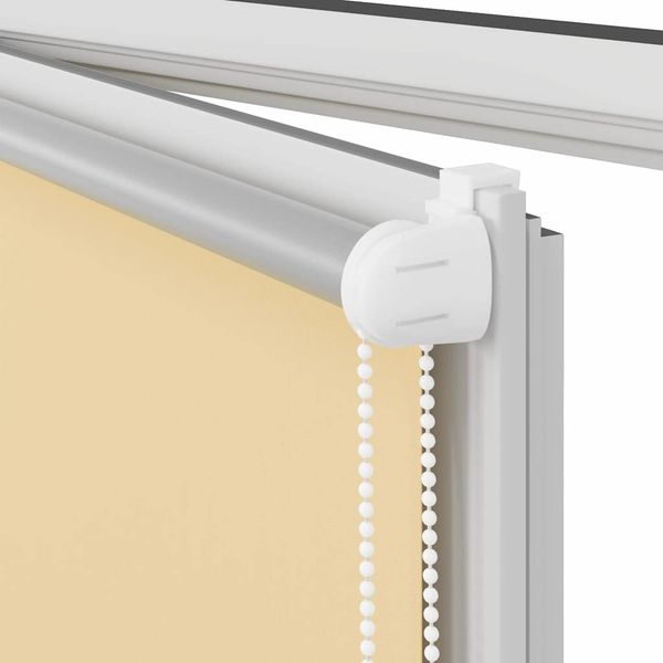vidaXL Verdunkelungsrollo Beige 45x150cm Stoffbreite 40,7 cm Polyester 4010727 Bild 12