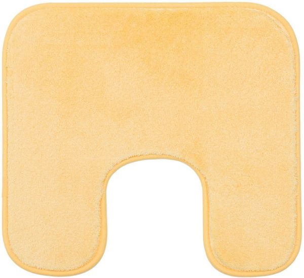 Gözze Badematte Rio Premium, Höhe 18 mm, rutschhemmend beschichtet, schnell trocknend, fußbodenheizungsgeeignet, Polyester, rechteckig, Badteppich, Uni Farben, waschbar, rechteckig & rund erhältlich