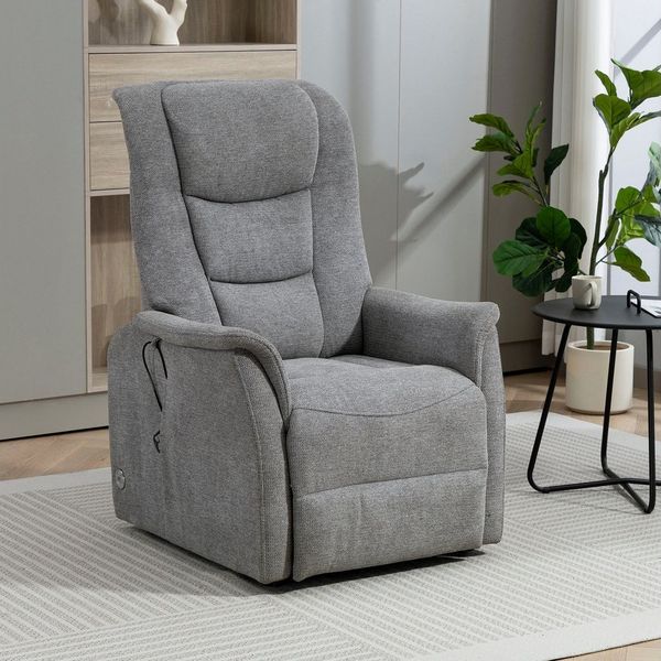 Duo Collection TV-Sessel mit Mobilitätsfunktion PARMA 2 - Wohnzimmer in Grau