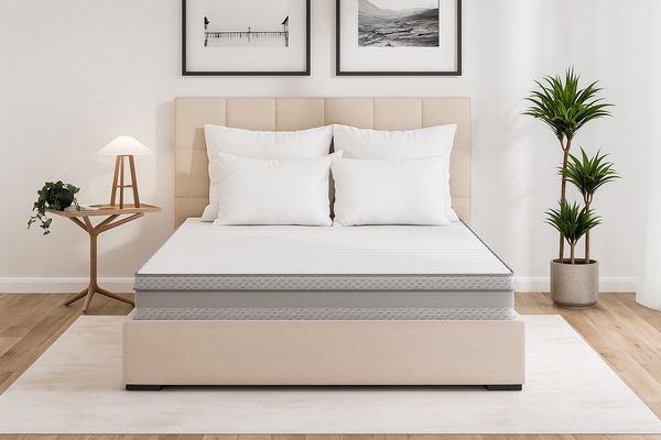Taschenfederkernmatratze Comfort, ergonomische 7-Zonen Federkernmatratze 90x200 cm & 140x200 cm, Dreamstar, 21 cm hoch, mittelfeste Matratze (H3), aktmungsaktiv, anpassungsfähig