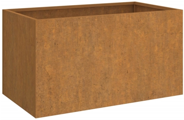 vidaXL Pflanzkübel 62x40x39 cm Cortenstahl 821557