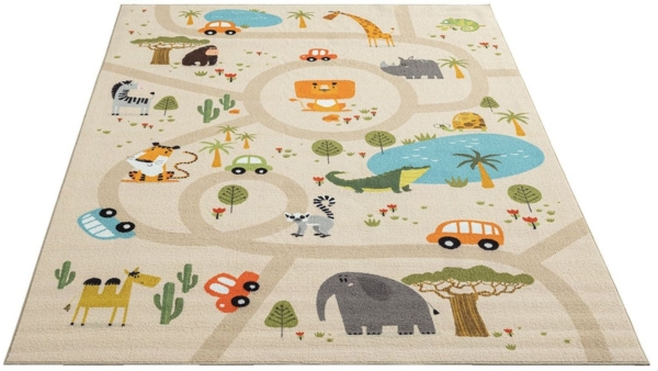 the carpet Teppich Happy Life, rechteckig, Höhe: 4 mm, Life Kinderzimmer Teppich Spielteppich pflegeleicht Bild 2