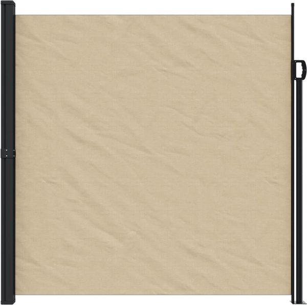 vidaXL Seitenmarkise Ausziehbar Beige 200x600 cm 4004555 Bild 3
