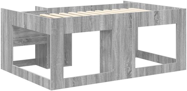 vidaXL Kinderbettgestell mit Stauraum Grau Sonoma 80 x 160 cm 3422624 Bild 5