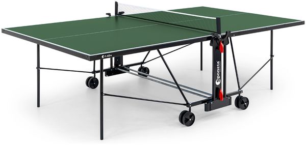 SPONETA 'S 1-42 e' Tischtennisplatte, 274 x 152,5 x 76 cm, wetterfest, klappbar, grün