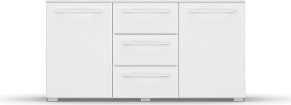 rauch Kombikommode Kommode Sideboard Wäscheschrank Schrank SKAT PURE (inkl. SOFT-CLOSE-FUNKTION), mit 1 Tür und 4 Schubladen in puristischem Design MADE IN GERMANY