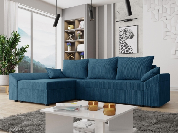 Ecksofa Chione L Cord (Farbe: Poso 5) Bild 2