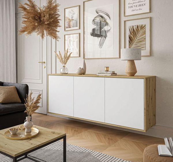 Lookway Kommode SANAYI Hängekommode Artisan Eiche