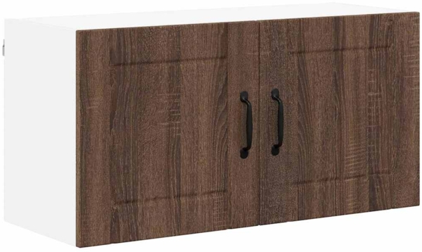 vidaXL Küchenschrank Braun Eichen-Optik 80 x 31 x 40 cm Holzwerkstoff 884941