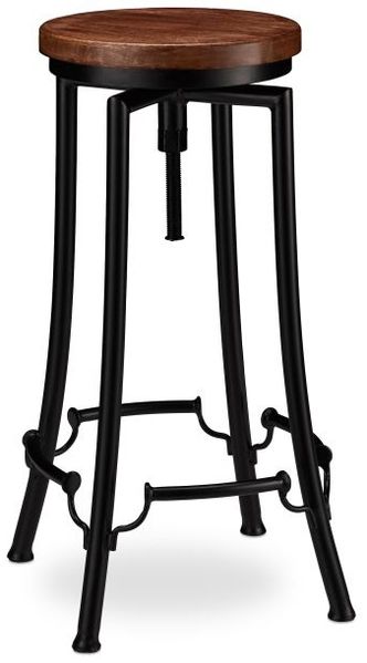 Relaxdays Barhocker industrial hoch