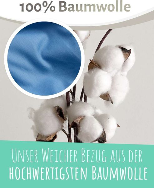 pic Bear Stillkissen Medium 170 cm, Pazific-blue : Pazific-blue
