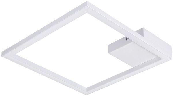 ZMH LED Deckenleuchte weiß 12W modern 3000K Warmweiß