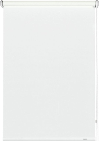 Gardinia Seitenzug Rollo lichtdurchlässig, blickdicht, mit Bedienkette, Weiß, 180x142 cm