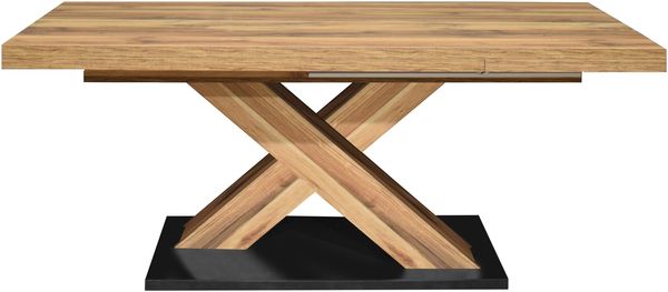 Kulissentisch >Komfort 2< in plankeneiche - 160x76x90cm (BxHxT)