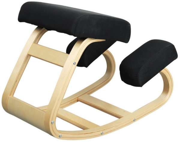 radelldar Schaukelstuhl Kniestuhl ergonomisch massivholz 43,5x70,5x56cm Bild 2