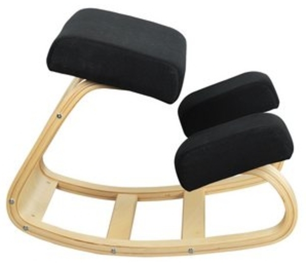 radelldar Schaukelstuhl Kniestuhl ergonomisch massivholz 43,5x70,5x56cm Bild 6