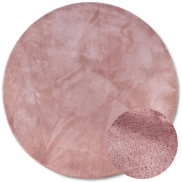 Villeroy & Boch Teppich Leon, rund, Höhe: 15 mm, Langflor, Shaggy, einfarbig, flauschig, weich, glänzend, modern, uni Bild 2