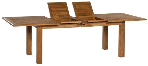 Gartenmöbel Ambiente Gartentisch Doppelausziehtisch, Akazie, doppelt Ausziehbar
