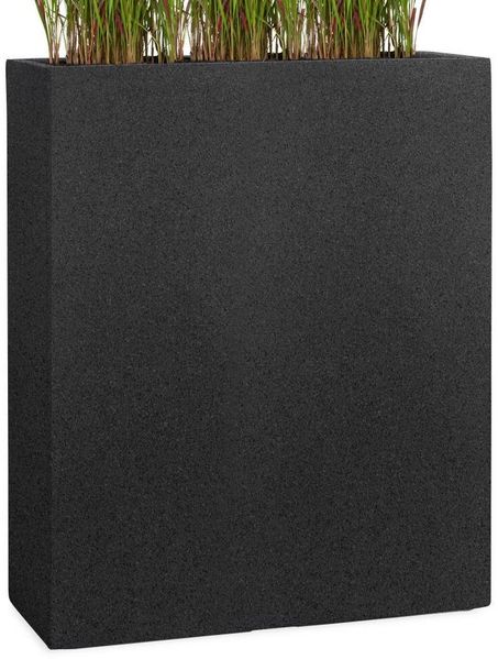 Pflanzwerk® Pflanzkübel DIVIDER Premium Blumenkübel Raumteiler Hochbeet Fiberglas, Fiberglas - Handgefertigt - Rechteckig - Frostbeständig
