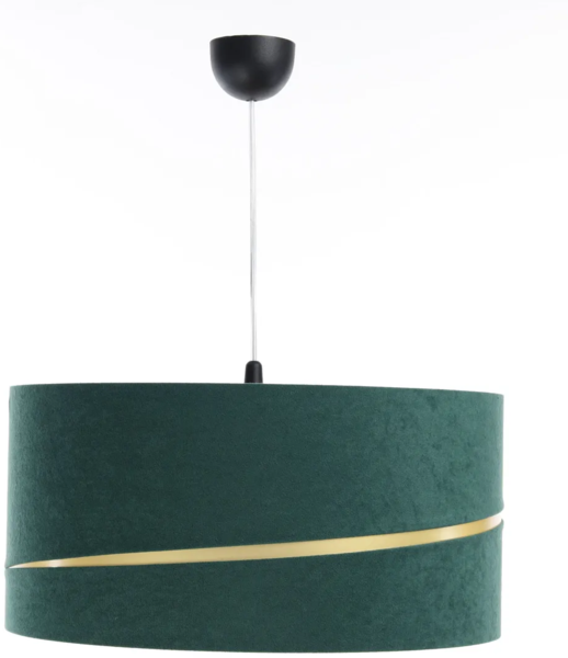 BPS Koncept 01A-003-60 Hängeleuchte SWING Velourss auf PVC-Basis grün, gold 1xE27 60W H:112 Ø60cm dimmbar Bild 9