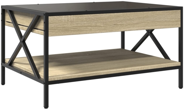 vidaXL Couchtisch mit Infinity-LED Sonoma-Eiche 70x50x38 cm 847703 Bild 7