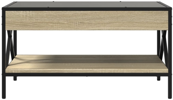 vidaXL Couchtisch mit Infinity-LED Sonoma-Eiche 70x50x38 cm 847703 Bild 5