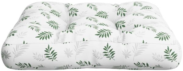 vidaXL Palettenkissen Blattmuster 60x61,5x10 cm Oxford-Gewebe 360896 Bild 4