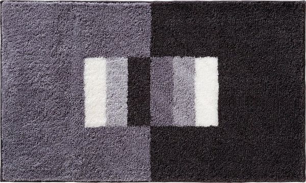 Erwin Müller Badematte Badematte "Korfu", Höhe 20 mm, eckig, Streifen