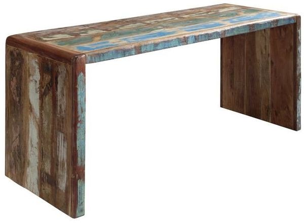 Schreibtisch Altholz 170x65x76 mehrfarbig lackiert FREEZY #40 Bild 6