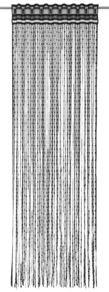 Neusser Collection Fadengardine Sarah Jaquard, anthrazit 95 x 245 cm