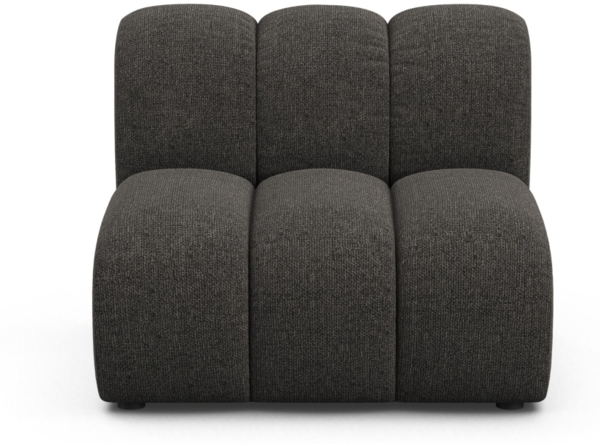 Micadoni Armloses Modul Lupine Chenille Eden Dunkelgrau