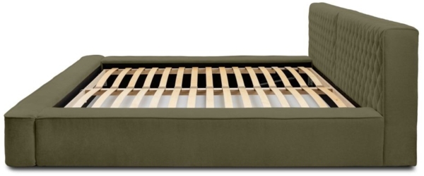 Polsterbett Doppelbett NORFOLK Komplettset 160x200cm in Stoff Ditra Forest Bild 4