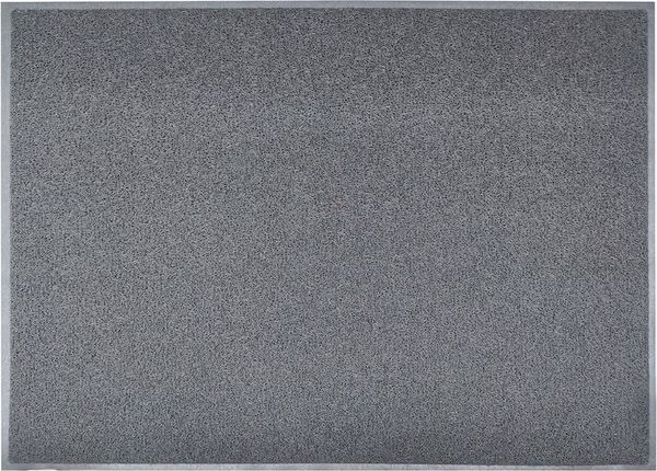 Floordirekt Fußmatte Spaghettimatte aus Vinylschlingen für den Eingangsbereich, In Zwei Farben, Mit oder Ohne Aufdruck