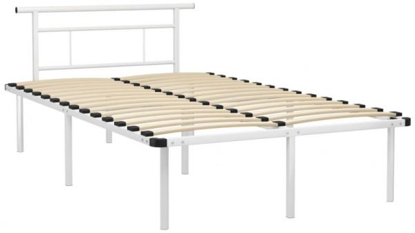 vidaXL Bettgestell Weiß Metall 120x200 cm [324827] Bild 2