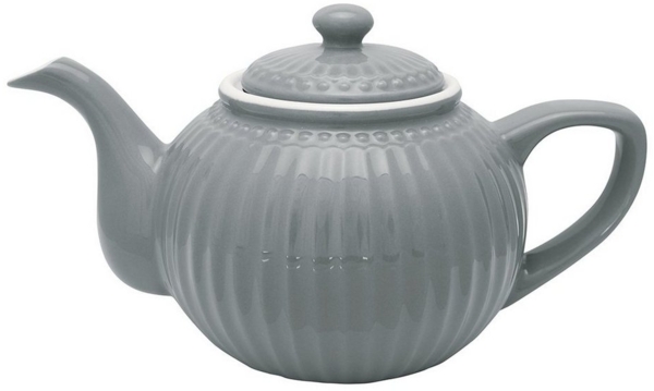 Greengate Alice Teekanne stone grey 1 l