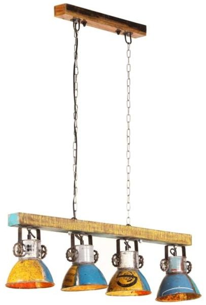 vidaXL Deckenleuchte Industrie-Stil 25 W Mehrfarbig 111 cm E27 344393
